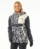 Rip Curl Women's Anti Series 10k/10k Anorak Washed Black Search
