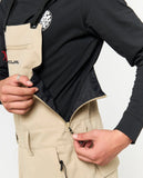 Rip Curl Snow Men Cargo BIB Khaki Rock