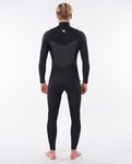 Fato de Surf Rip Curl Dawn Patrol 4/3 Chest Zip Black