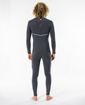 Fato de Surf Rip Curl E Bomb 4/3mm Zip Free Charcoal