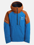 Burton [ak] Velocity GORE‑TEX 2L Anorak Blue Teal / Chestnut Brown