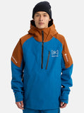 Burton [ak] Velocity GORE‑TEX 2L Anorak Blue Teal / Chestnut Brown