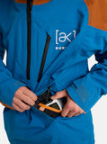 Burton [ak] Velocity GORE‑TEX 2L Anorak Blue Teal / Chestnut Brown