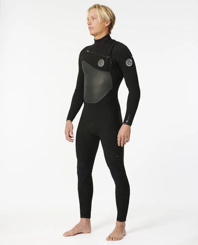 Rip Curl Flash Bomb E7 5/4mm Chest Zip Black