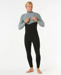 Rip Curl E Bomb E7 3/2mm Zip Free Iced Grey