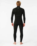 Rip Curl Flash Bomb E7 4/3mm Chest Zip Black