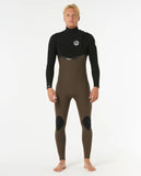 Rip Curl E Bomb E7 5/3mm Zip Free Deep Rock