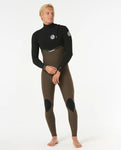 Rip Curl E Bomb E7 5/3mm Zip Free Deep Rock