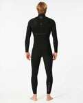 Rip Curl E Bomb E7 4/3mm Zip Free Black