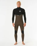 Rip Curl E Bomb E7 4/3mm Zip Free Deep Rock