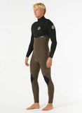 Rip Curl E Bomb E7 4/3mm Zip Free Deep Rock