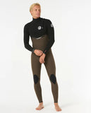 Rip Curl E Bomb E7 4/3mm Zip Free Deep Rock