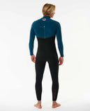 Rip Curl E Bomb E7 3/2mm Zip Free Blue Green