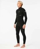 Rip Curl E Bomb E6 3/2mm Zip Free Black