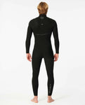 Rip Curl E Bomb E6 3/2mm Zip Free Black