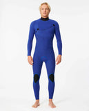 Rip Curl E Bomb E7 3/2mm Zip Free Iced Grey