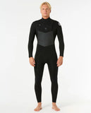 Rip Curl Dawn Patrol E5 4/3mm Chest Zip Black