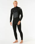 Rip Curl Dawn Patrol E5 4/3mm Chest Zip Black