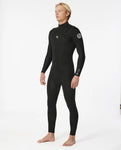 Rip Curl Dawn Patrol Perf E5 3/2 mm Chest Zip Black