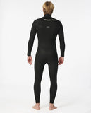 Rip Curl Dawn Patrol Perf E5 3/2 mm Chest Zip Black