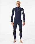 Rip Curl Dawn Patrol Perf E5 3/2mm Chest Zip Navy