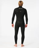 Rip Curl Dawn Patrol Perf E5 4/3 mm Chest Zip Black