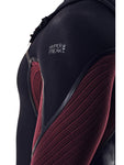 O'Neill Hyperfreak Fire 5/4+ Chest Zip Black/Red