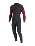 O'Neill Hyperfreak Fire 5/4+ Chest Zip Black/Red