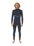 Rip Curl E Bomb E6 3/2mm Zip Free Charcoal