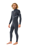 Rip Curl E Bomb E6 3/2mm Zip Free Charcoal