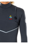 Rip Curl E Bomb E6 3/2mm Zip Free Charcoal