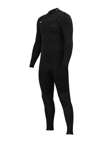 Zion Wesley 4/3 Chest Zip Black