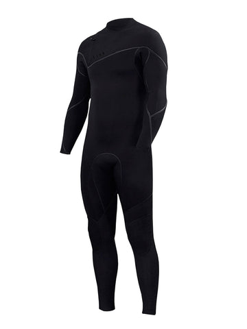 Zion Yeti 4/3 Chest Zip Black
