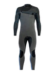 Zion Yeti 4/3 Chest Zip Black