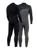 Zion Yeti 4/3 Chest Zip Black
