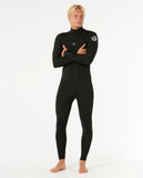 Rip Curl Dawn Patrol E5 3/2 mm Chest Zip Black