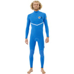 Rip Curl E Bomb E6 3/2mm Zip Free Blue