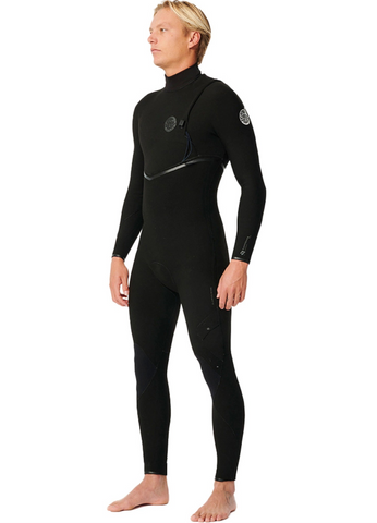 Rip Curl Flash Bomb Pro E7 4/3mm Zip Free Black