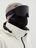 Anon M4 Goggles (Cylindrical) Black + Bonus Lens + MFI® Face Mask