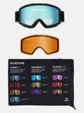 Anon Helix 2.0 Goggles Black  + Blue Bonus Lens