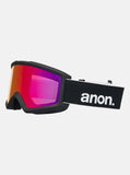 Anon Helix 2.0 Goggles Black + Red Spare Lens