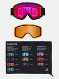 Anon Helix 2.0 Goggles Black + Red Spare Lens