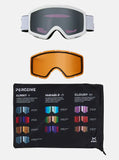 Anon Helix 2.0 Goggles White + Bonus Lens