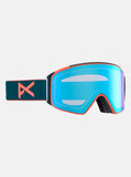 Anon M4S Deep Emerald Goggles (Cylindrical) + Bonus Lens + MFI® Face Mask