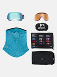 Anon M5 Goggles Pink Tides + Bonus Lens + MFI® Face Mask