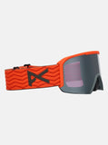 Anon Nesa Goggles Fiesta Red + Bonus Lens + MFI® Face Mask