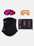 Anon Nesa Goggles Black + Bonus Lens + MFI® Face Mask