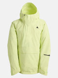 Burton Reserve 2L Relaxed Anorak Jacket Glow Yellow Green