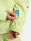 Burton Reserve 2L Relaxed Anorak Jacket Glow Yellow Green