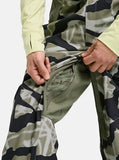 Burton Reserve 2L BIB Graffiti Camo / Forest Moss